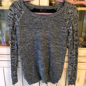 T/O grey sweater